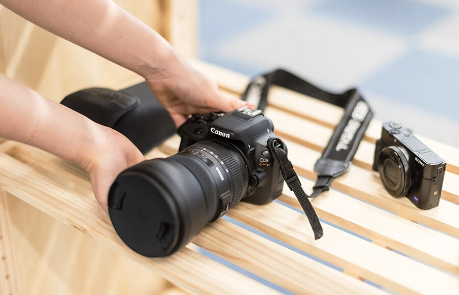 撮影機材も充実