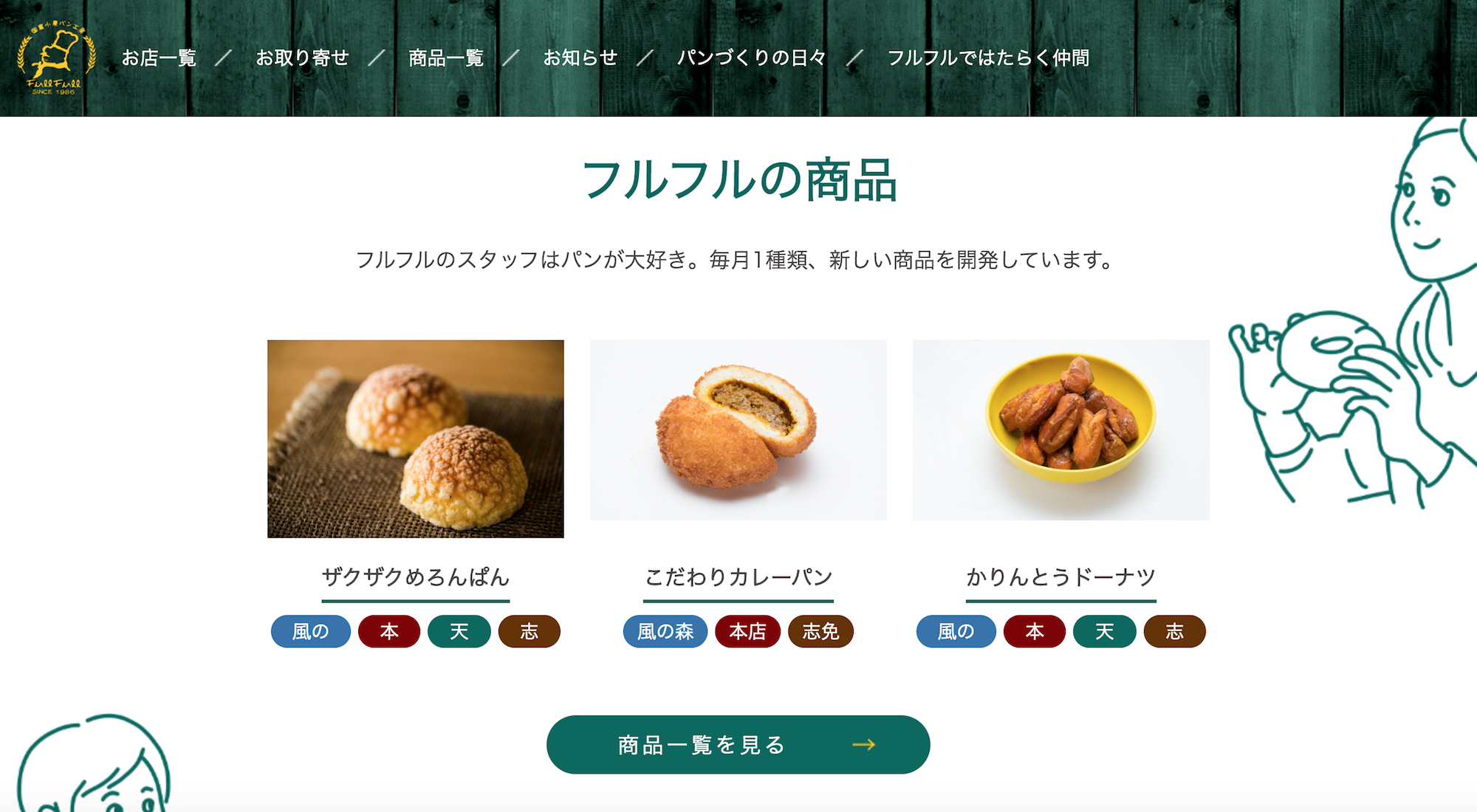 パン工房フルフル